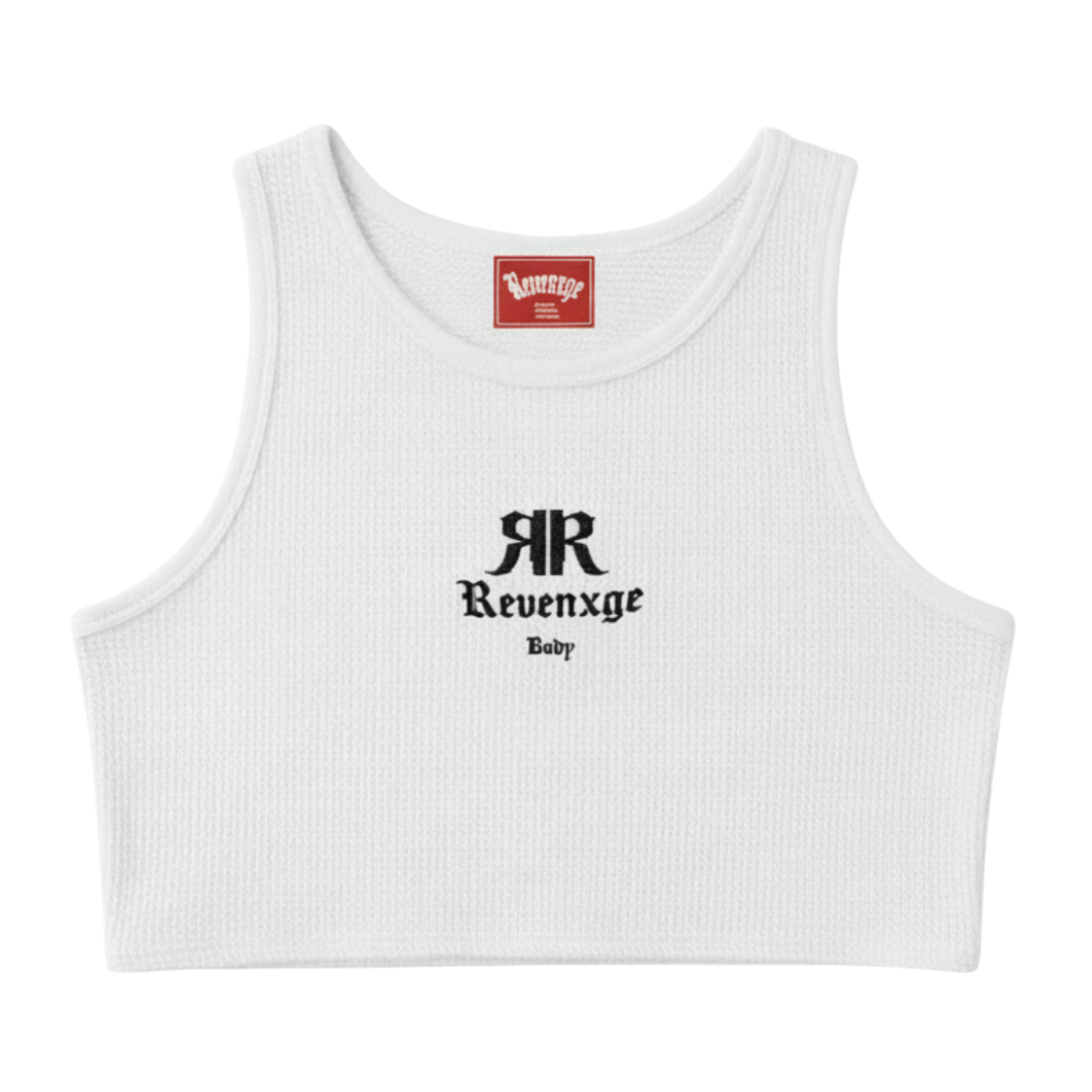 Waffle Knit Crop Tank