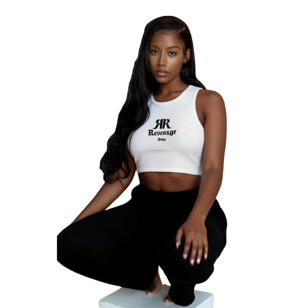 Waffle Knit Crop Tank